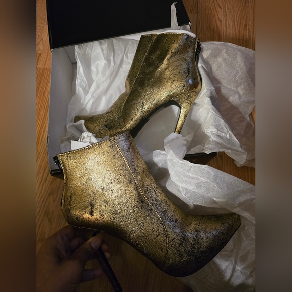 Gold Booties - Picture 7 of 8